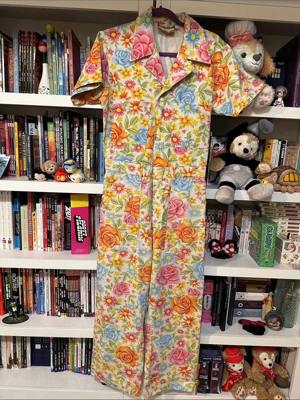Big Bud Press Vintage Wallpaper Floral Jumpsuit